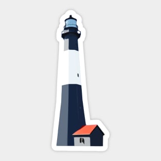 Tybee Lighthouse Solo Sticker